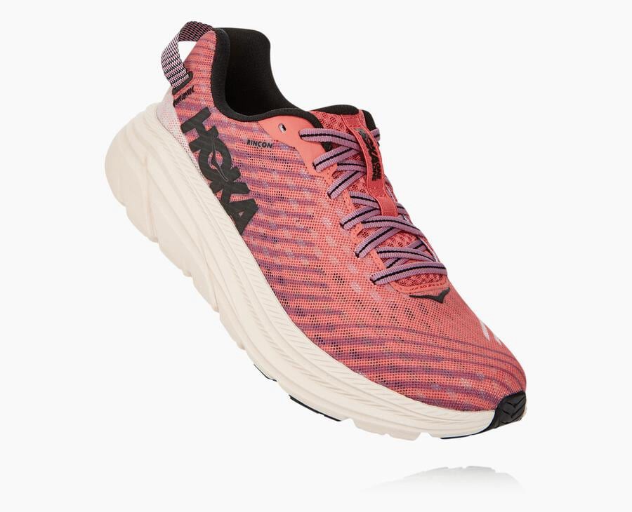 Hoka One One Rincon - Women Running Shoes - Orange,Australia RCJ-142930